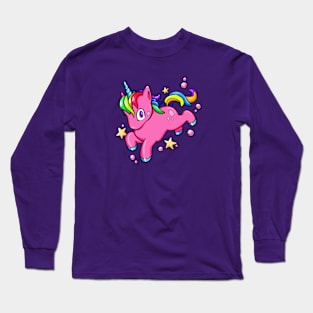 Magical Rainbow Unicorn Long Sleeve T-Shirt